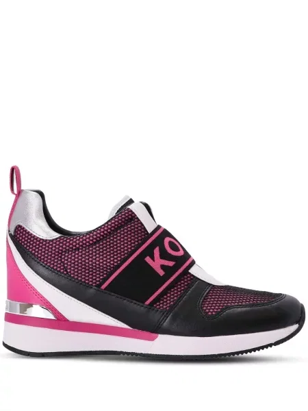 Crossbody kabelka Michael Michael Kors na klínovém podpatku zelená