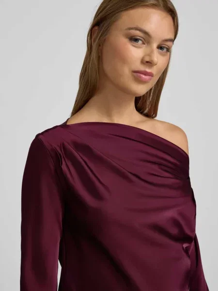 Bluzka o kroju regular fit na jedno ramię model ‘HASBRIN’ Lauren Ralph Lauren