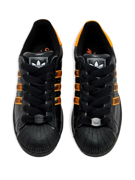 Prugaste tenisice Adidas Adizero s vezicama od brušene kože crna