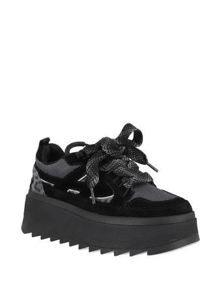 Sneakerși Ash cu platformă negru