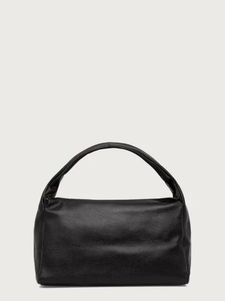 Geantă shopper Answear.lab din piele negru