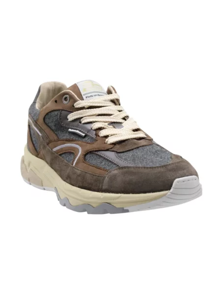 Sneakersy Floris Van Bommel brązowe