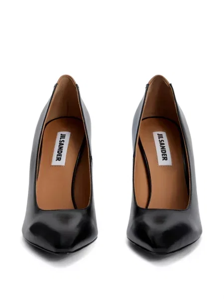 Pantofi cu toc Jil Sander negru