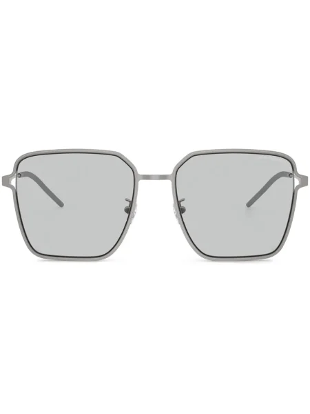 Kvadratne sunčane naočale Emporio Armani siva