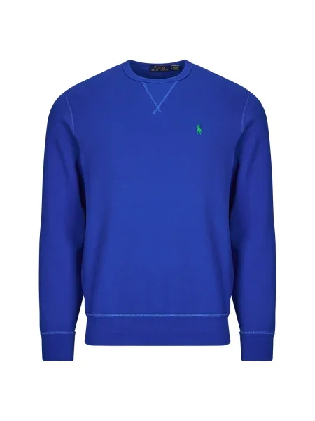 Mikina bez kapucne Polo Ralph Lauren modrá