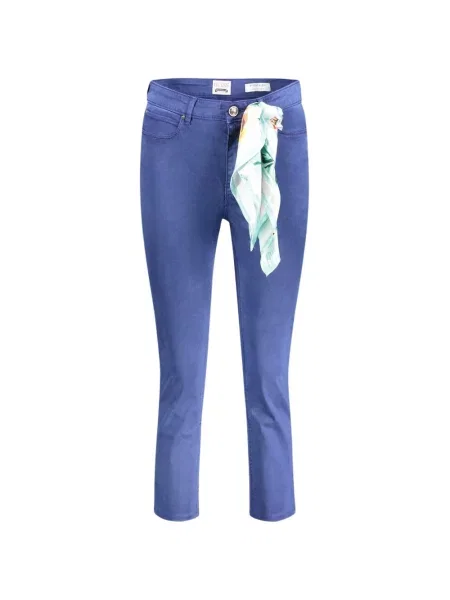 Skinny jeansy skinny Guess niebieskie