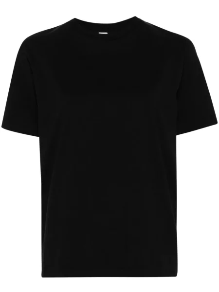 Tricou Toteme cu decolteu rotund negru