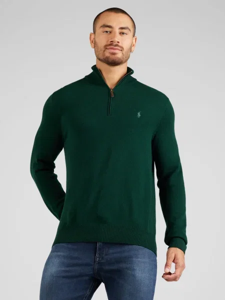 Polo Ralph Lauren Pulover închis verde