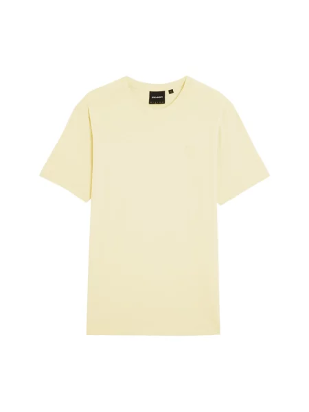 Koszulka Lyle & Scott z krótkim rękawem beżowa