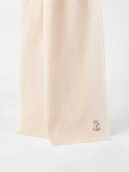 Fular Brunello Cucinelli cu broderie