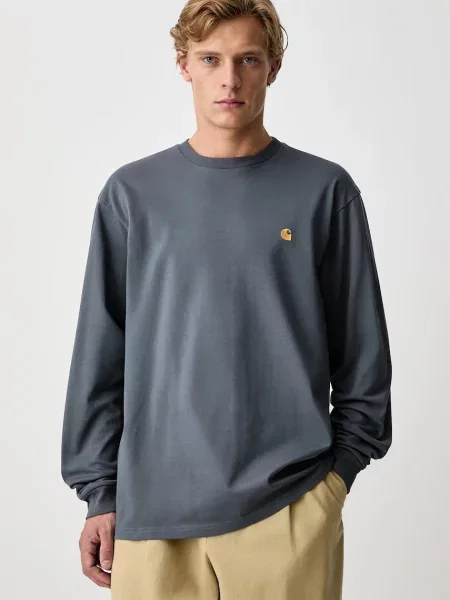 Carhartt WIP Tricou Chase' gri