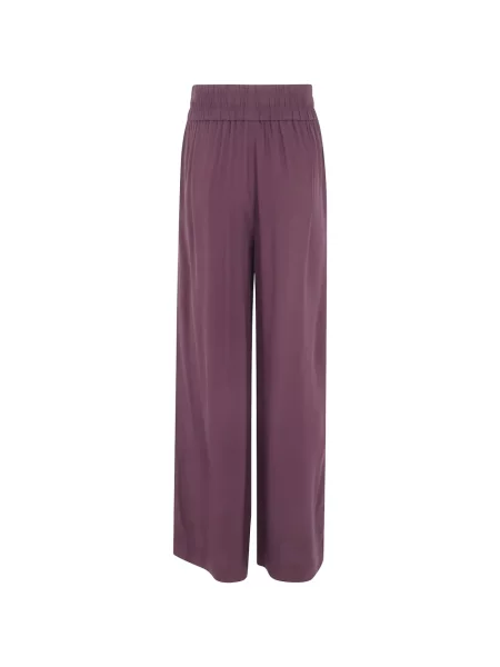 Pantaloni Joseph cu cordon violet