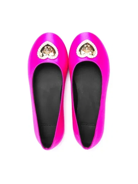 Балеринки Versace розово