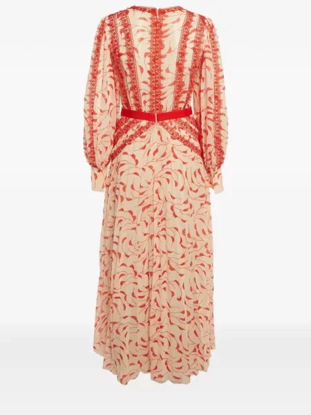 Rochie maxi Self-portrait din dantelă