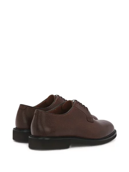 Pantofi derby Lottusse din piele maro