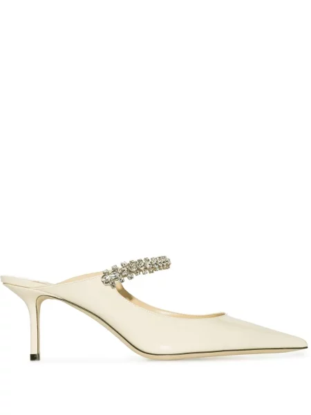 Papuci tip mules Jimmy Choo din piele