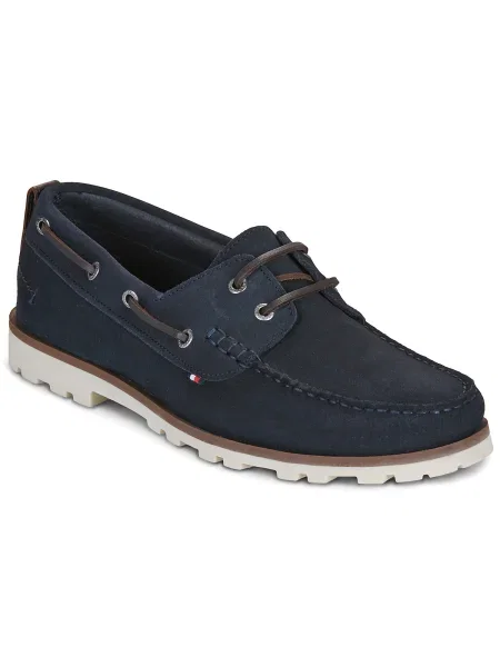 Mocasini Tommy Hilfiger Light Sde Bleumarin albastru