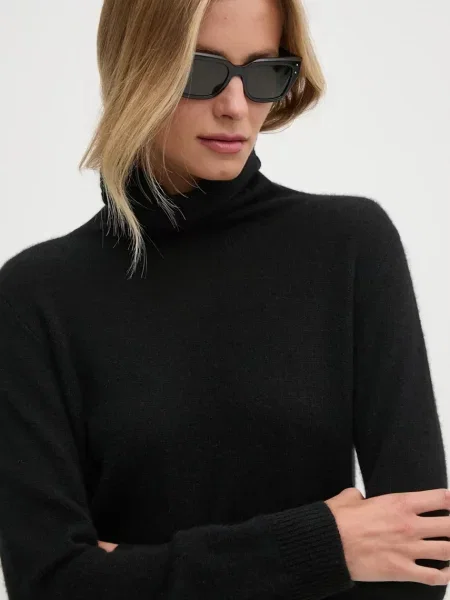 Joop! pulover de casmir light cu guler negru