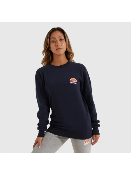 ELLESSE BLUZA BEZ KAPTURA SPORTOWA czarny