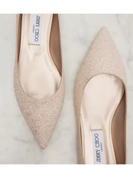 Balerini Jimmy Choo auriu