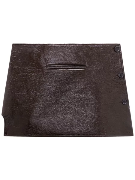 Mała mały spódnica mini Courreges brązowa