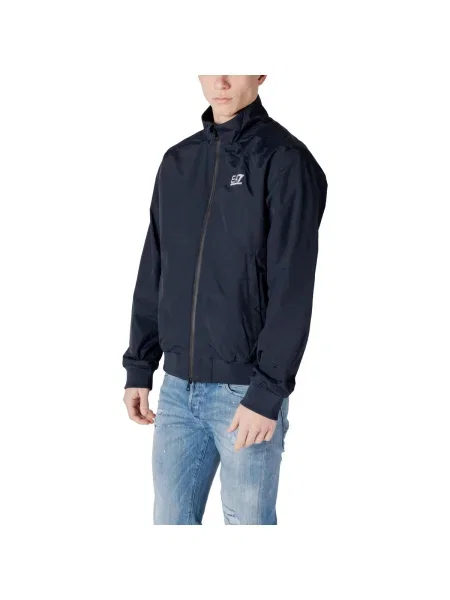 Geacă bomber Emporio Armani Ea7 albastru