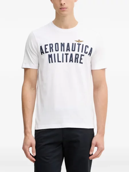 Tricou Aeronautica Militare cu imagine alb