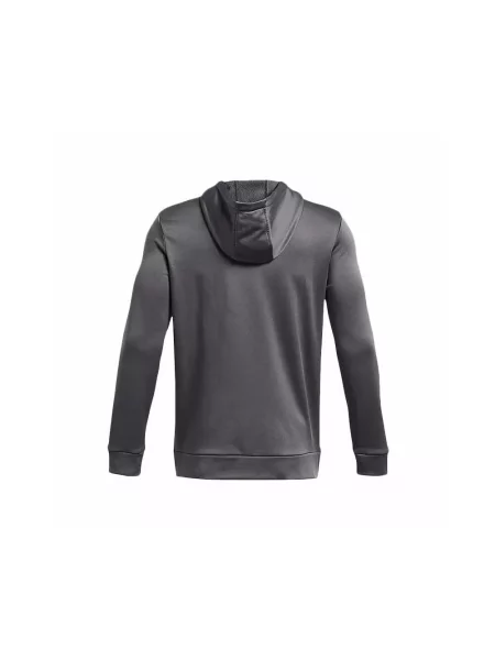 Bluza Under Armour Armour Fleece Fz Hoodie Szaro-Szara czarna