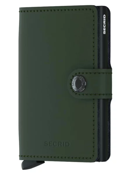 Secrid portofel MM.Green.Black-Green.Blac negru