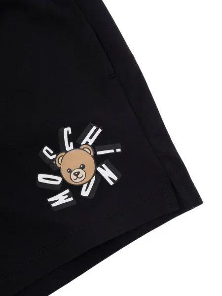 Szorty dziecięce Moschino czarne