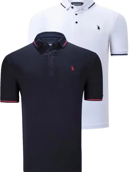 Tricou polo Dewberry negru
