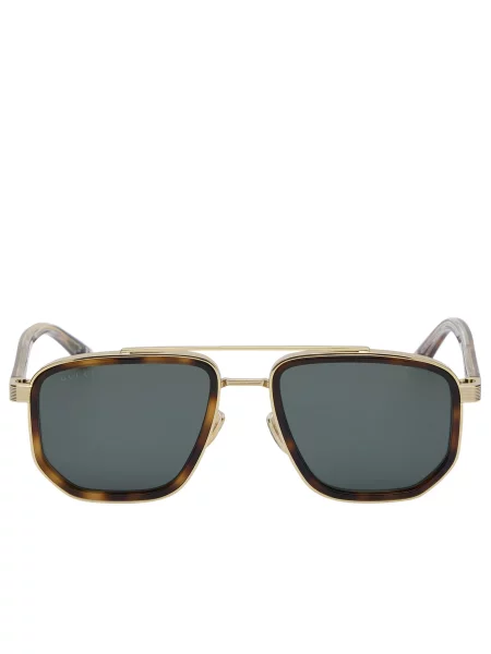 Okulary przeciwsłoneczne Gucci zielone