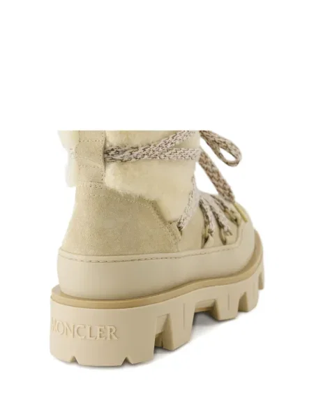 Gležnjače Moncler s vezicama s čipkom