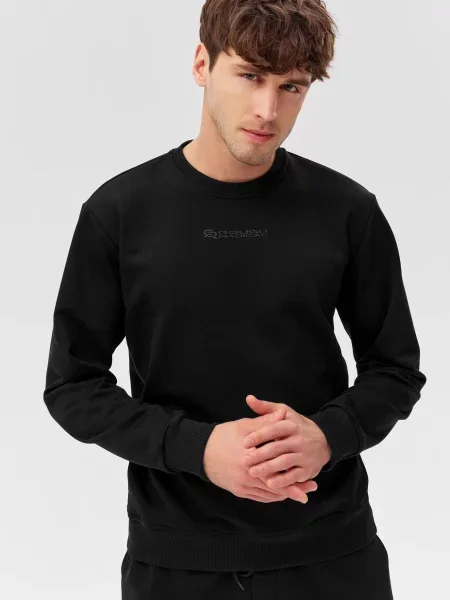 Bluza dresowa Rough Radical Active Cotton czarna