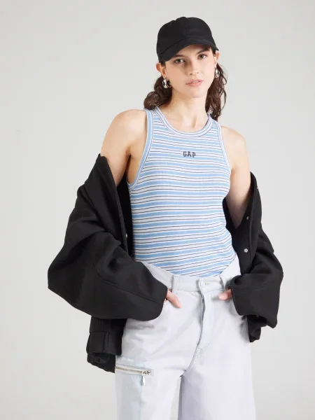 GAP Top bleumarin / azuriu alb
