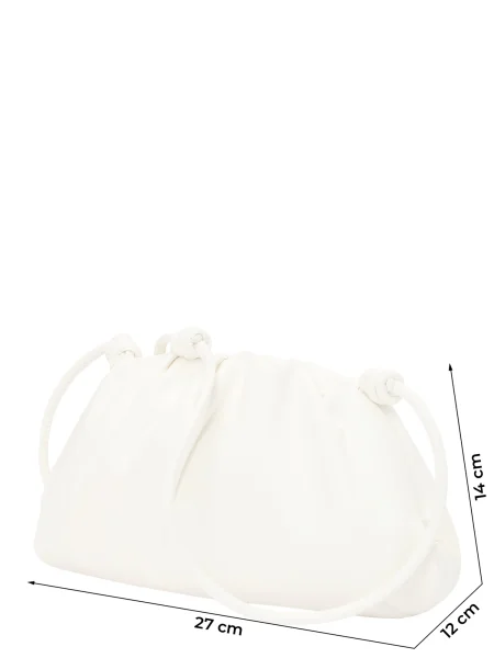 Geanta crossbody Love Moschino alb