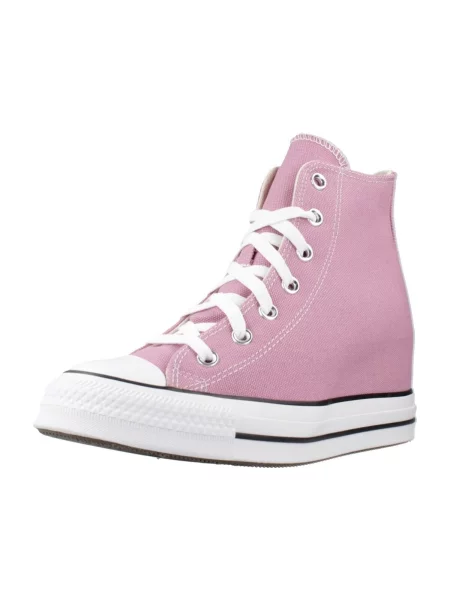 Pantofi Converse cu platformă clasici roz