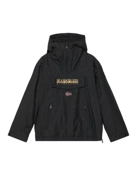 Napapijri Anorak stiliaus striukė juoda