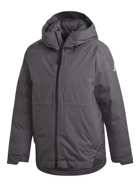 Pruhované krajkové pruhované tričko Adidas s vázáním šedé