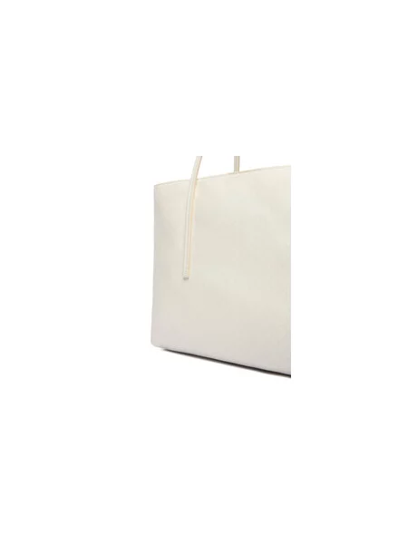Calvin Klein Kabelka Emblem Aop Tote W/ Pouch biela