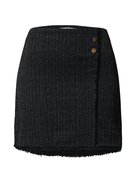 ABOUT YOU Fustă Cindy / argintiu negru