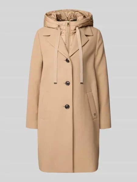 Płaszcz o kroju regular fit z dodatkiem S.oliver Black Label