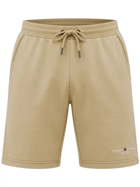 Pantaloni scurți Tommy Hilfiger cu imagine din jerseu