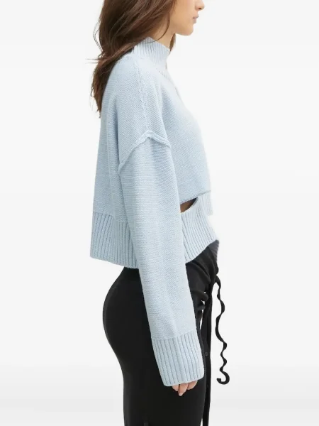 Pulover Mm6 Maison Margiela albastru