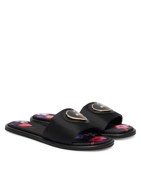 Natikači LOVE MOSCHINO črna