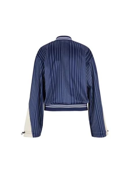 Kurtka bomber Fila w paski niebieski