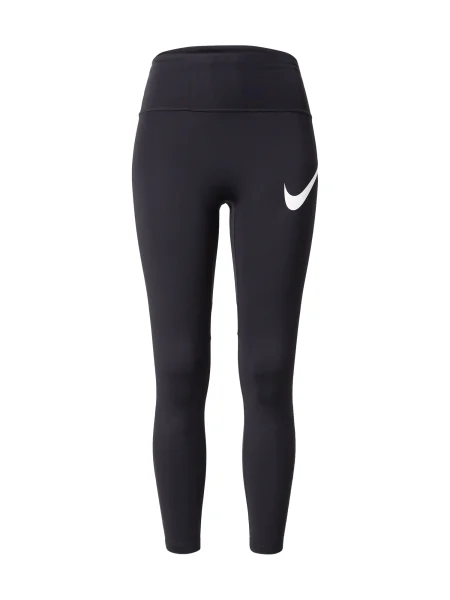 NIKE Športne hlače Tempo antracit bela