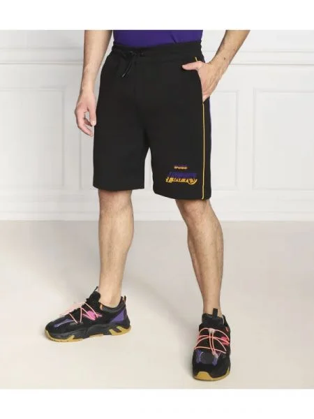 BOSS ORANGE Pantaloni scurți BOSS X NBA negru