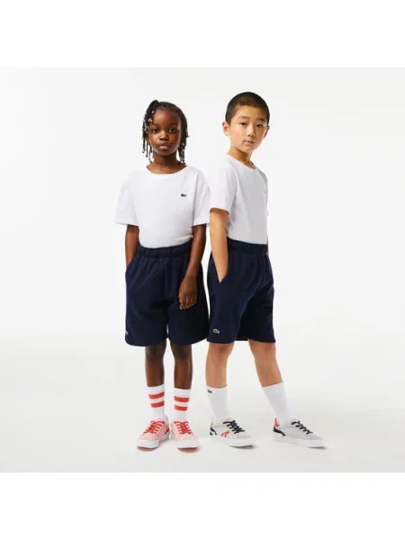 Lacoste Sportovní kraťasy Tmavomodrá modré