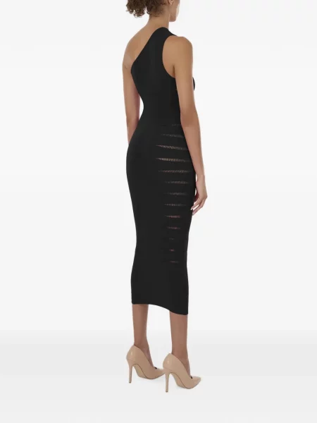 Rochie midi Wolford cu un umăr gol negru